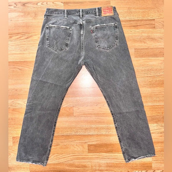 Vintage early 90’s Levi’s Button Fly 501 jeans 38x30 used - Picture 3 of 6